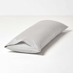 Egyptian Cotton Housewife Pillowcase 200 Tc | Body | Silver Grey