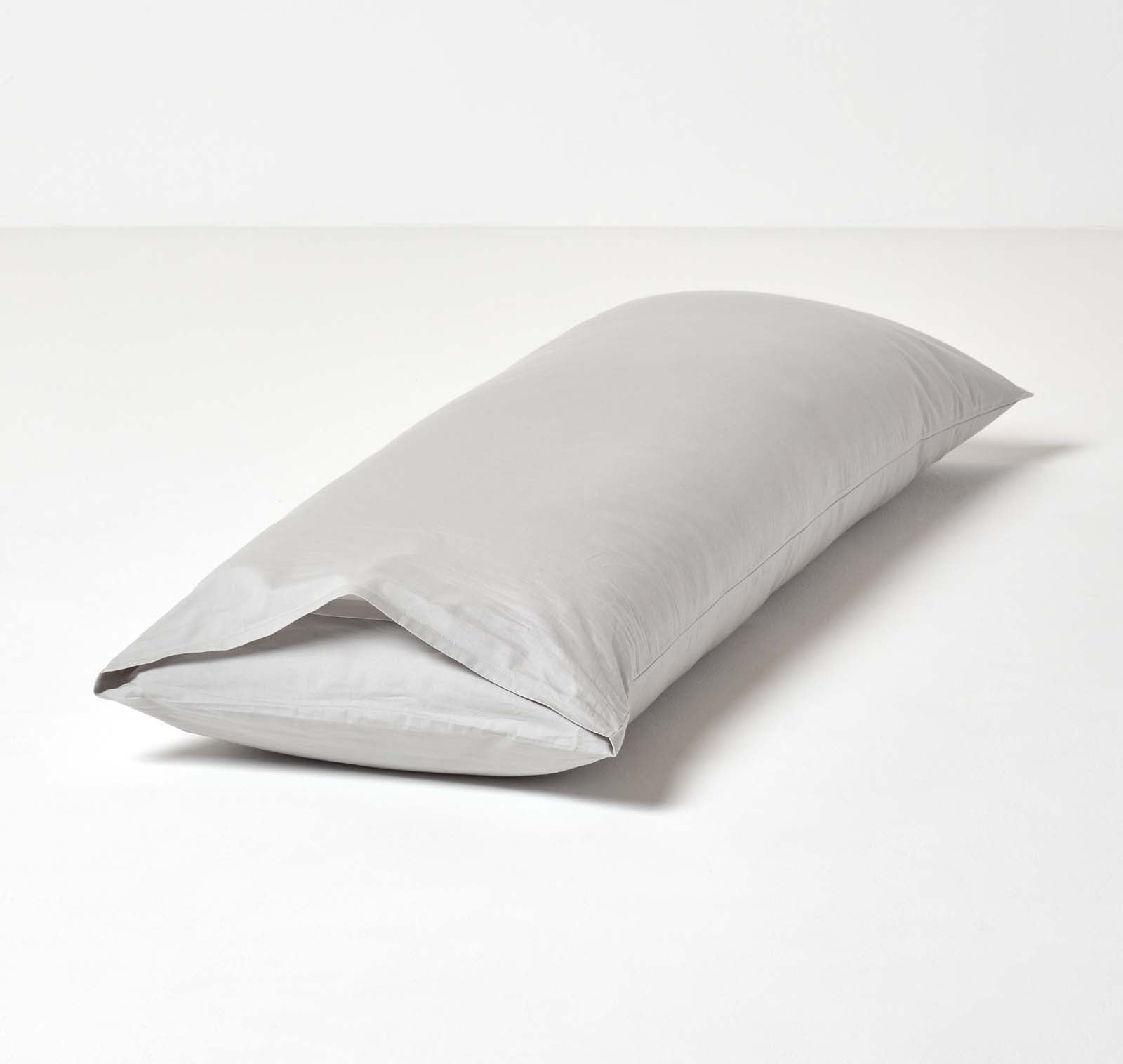 Egyptian Cotton Housewife Pillowcase 200 Tc | Body | Silver Grey