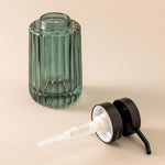 Soap Dispenser, 300ml, Resistant Glass, Turquoise, Lido Collection