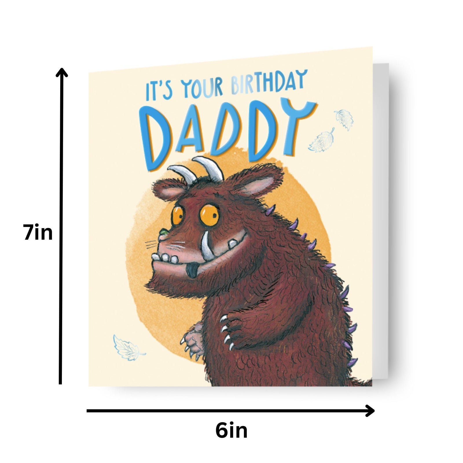 The Gruffalo Daddy Birthday Card Official Product