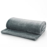 Cozy Touch Supersoft Plush Throw | 127cm x 152cm | Charcoal