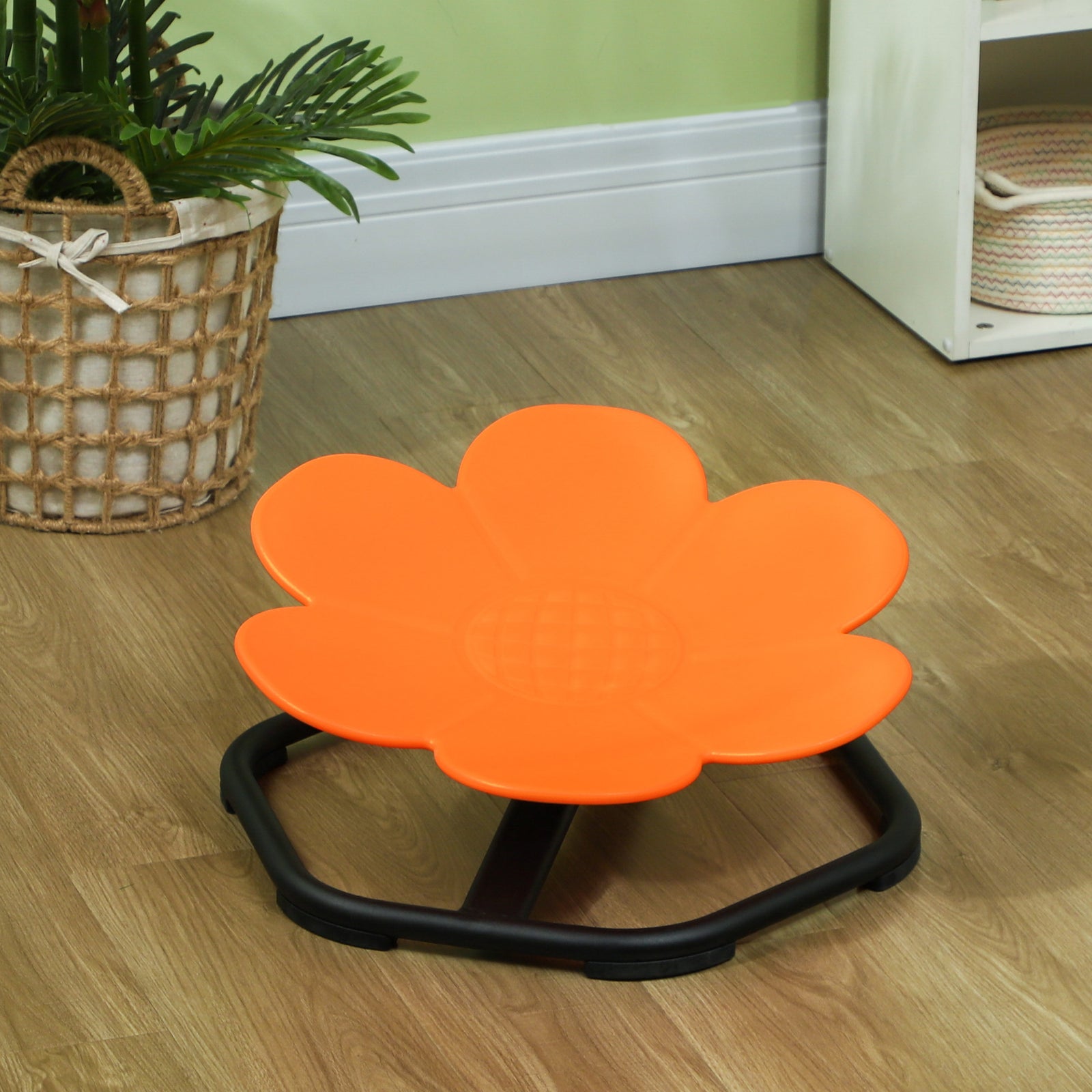 Sensory Spinning Chair For Autism Kids, For Coordination & Balance | Orange