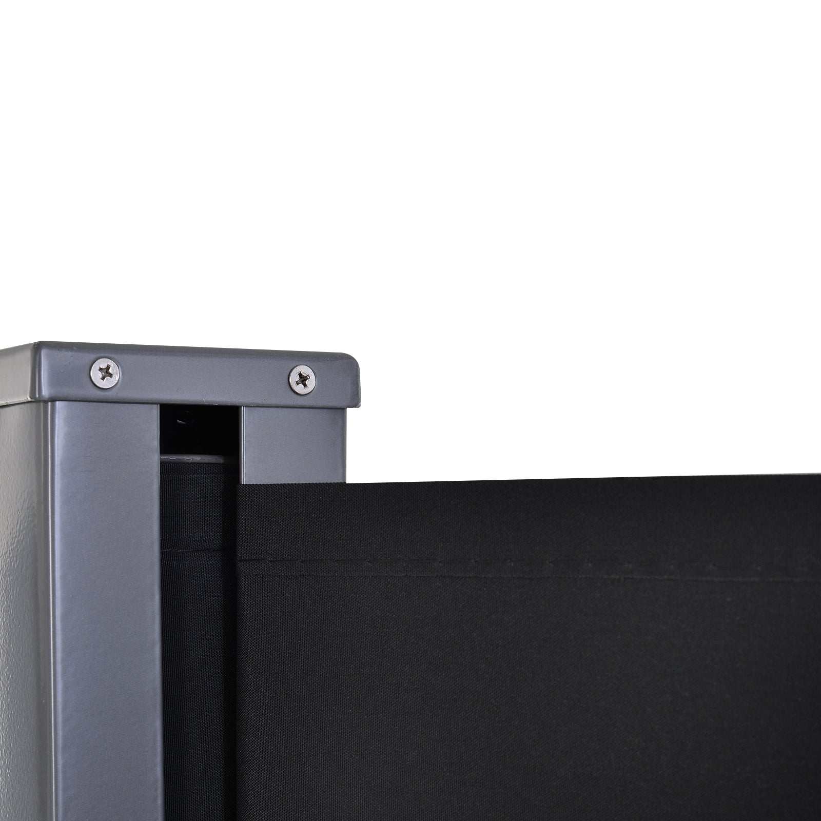 Double Canopy Pull-out Side Awning | Gray