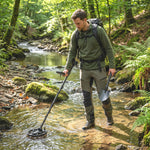 Outsunny 5 Modes Metal Detector For Adults With Ip68 Waterproof Search Coil