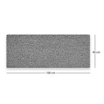Spaghetti Anti Slip Shower/Bath Mat | 100cm x 40cm | Grey