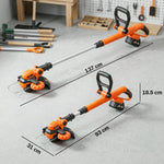 Outsunny Cordless Strimmer With 2 X 4.0ah Lithium Batteries & Charger