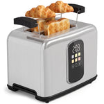 2 Slice Toaster With Touch Screen, Led Countdown, 6 Browning Levels