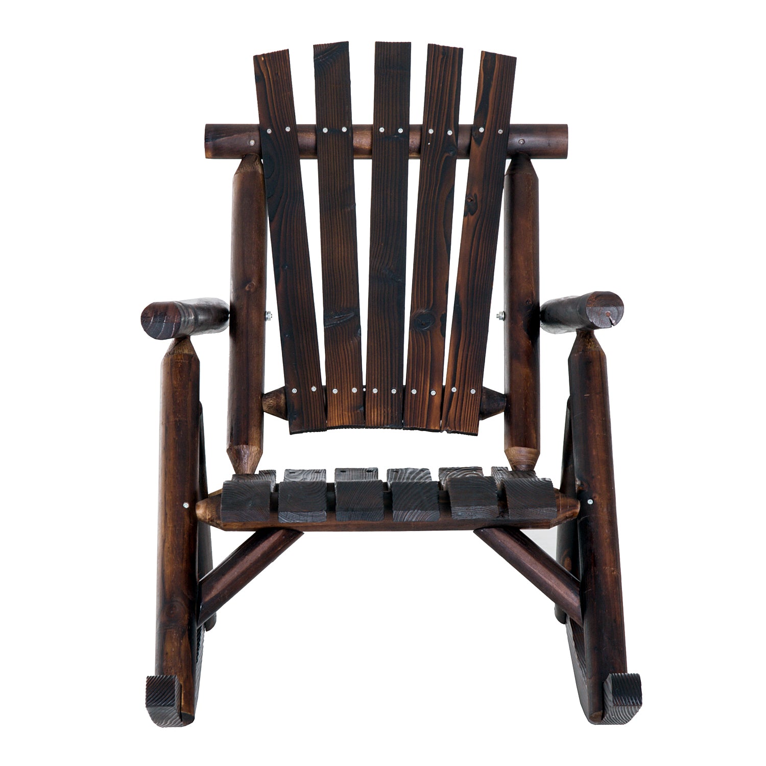Patio Adirondack Rocking Chair, Rustic Fir