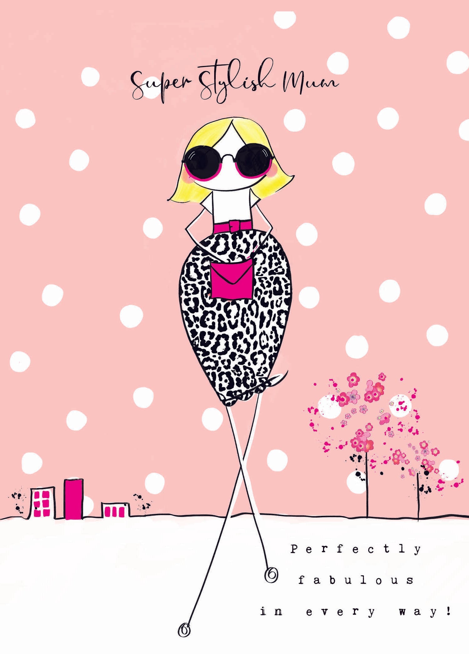 Super Stylish Mum' Mother's Day Card Official Product