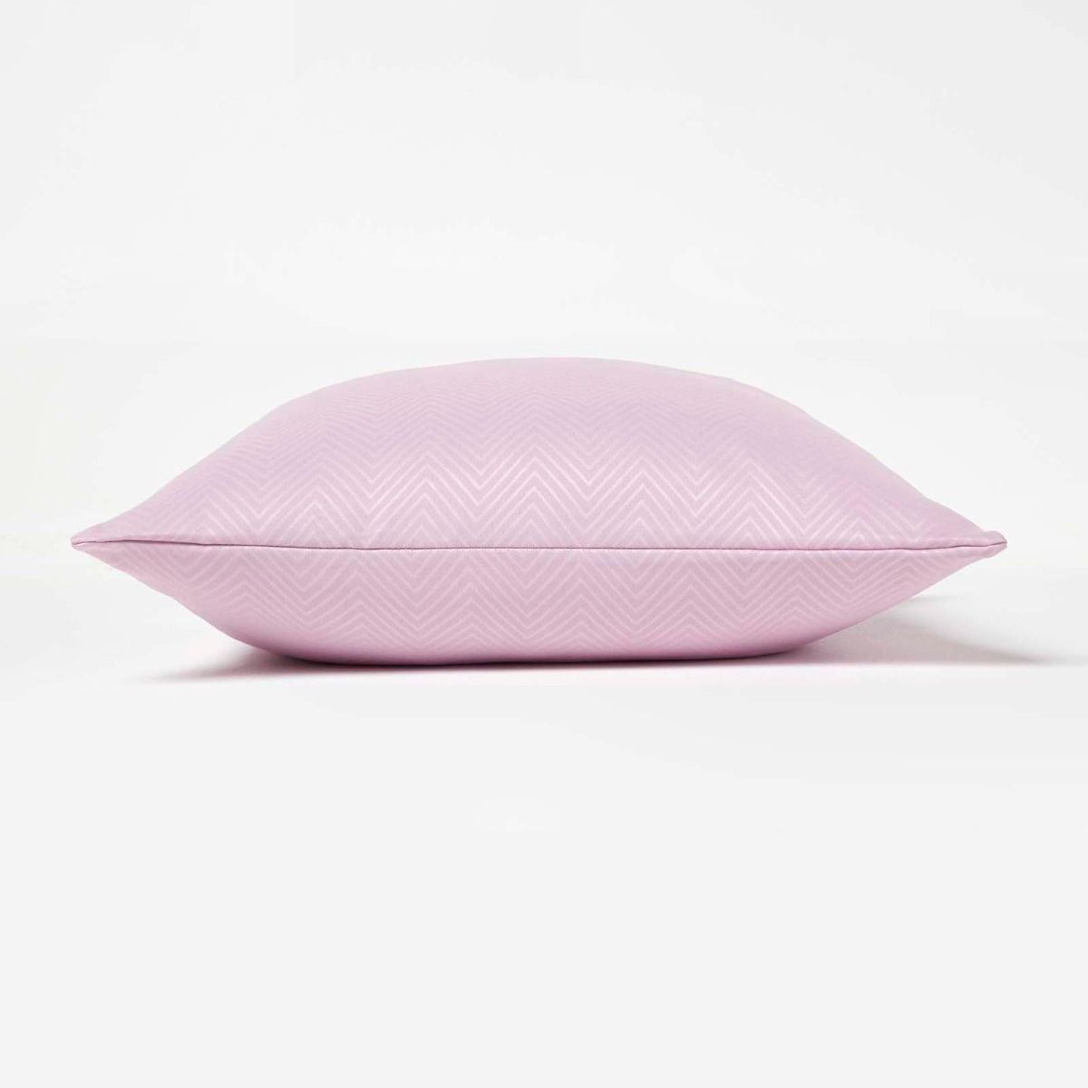 Herringbone Chevron Cushion Cover | 45cm x 45cm | Pastel Pink