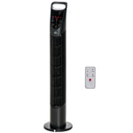 78.5cm Oscillation Tower Fan With Remote Control 40w | One Size | Black