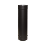 Flue Pipe Straights Various Sizes for 5" inch (125mm) | 500mm | Black