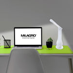 Lilly White Led Table Lamp Funky Reading Or Desk Lamp 4w Led Built In Fully Adjustable And 3 Stage Dimmer Switch