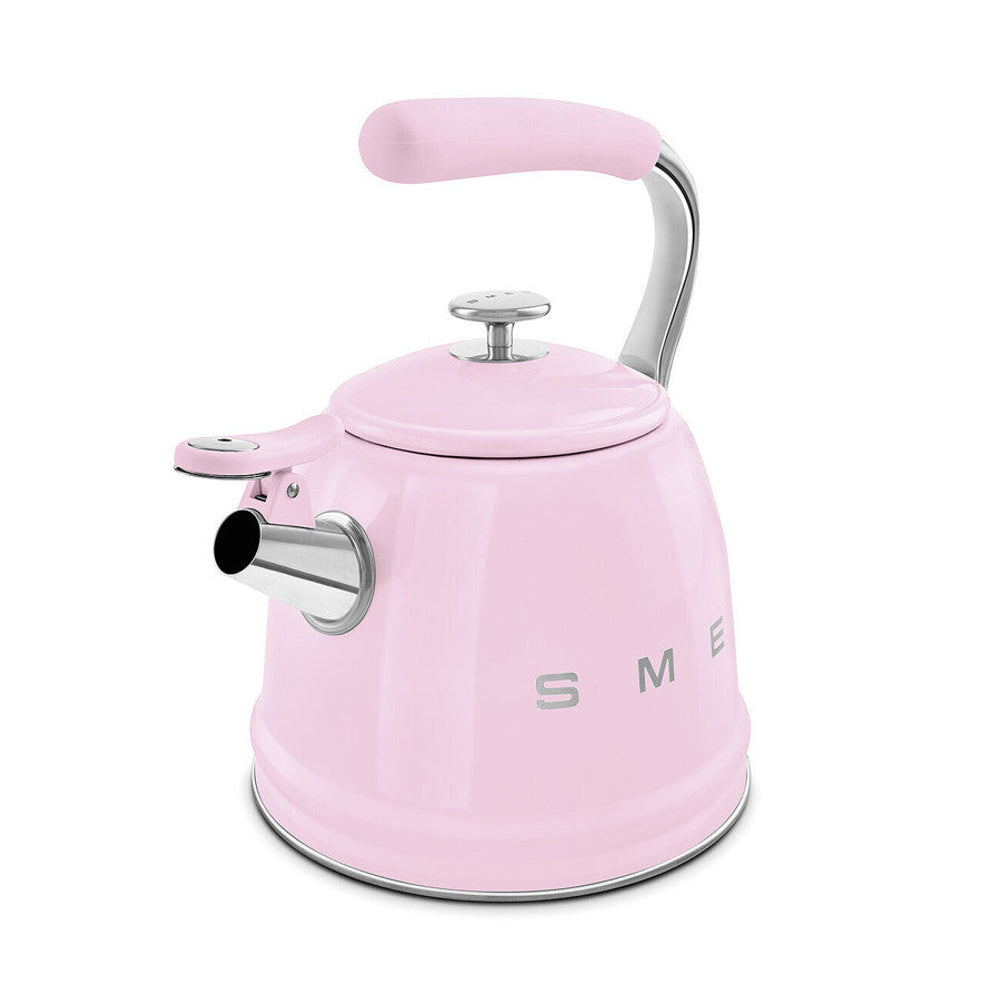 Wkf01 Retro Stovetop Whistling Kettle | Pink