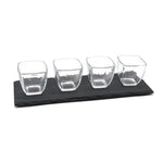 Snack Dips Nibbles Glass Appetizer Platter Tapas Serving