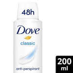 Classic Anti-perspirant With 48h Sweat Protection Deo For Women 200ml, 3pk