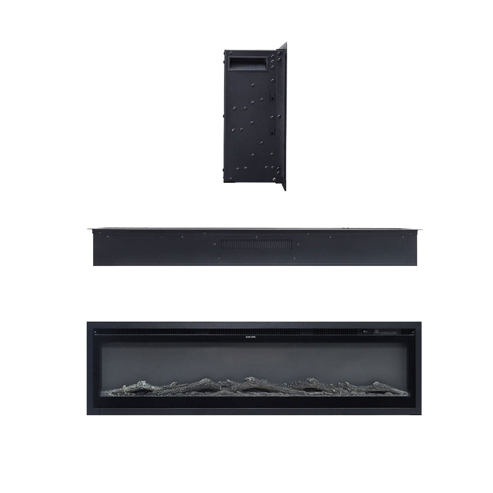 80/100-inch Electric Fireplace Heater,900w/1800w With Remote Control And 12 Flame Colors | Extra Large