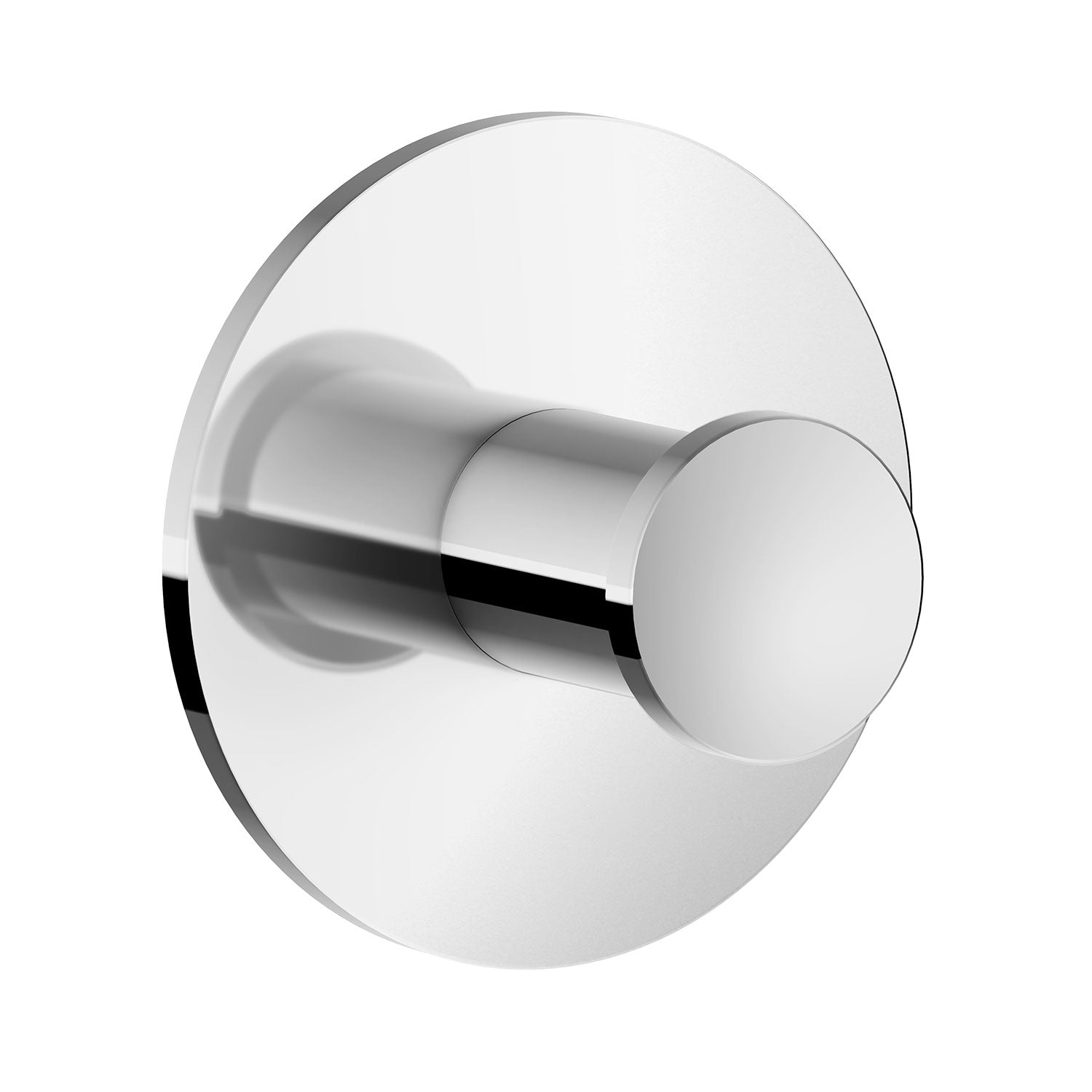 Stainless Steel Towel Hooks Self Adhesive Wall Mounted | Single | Polished Chrome