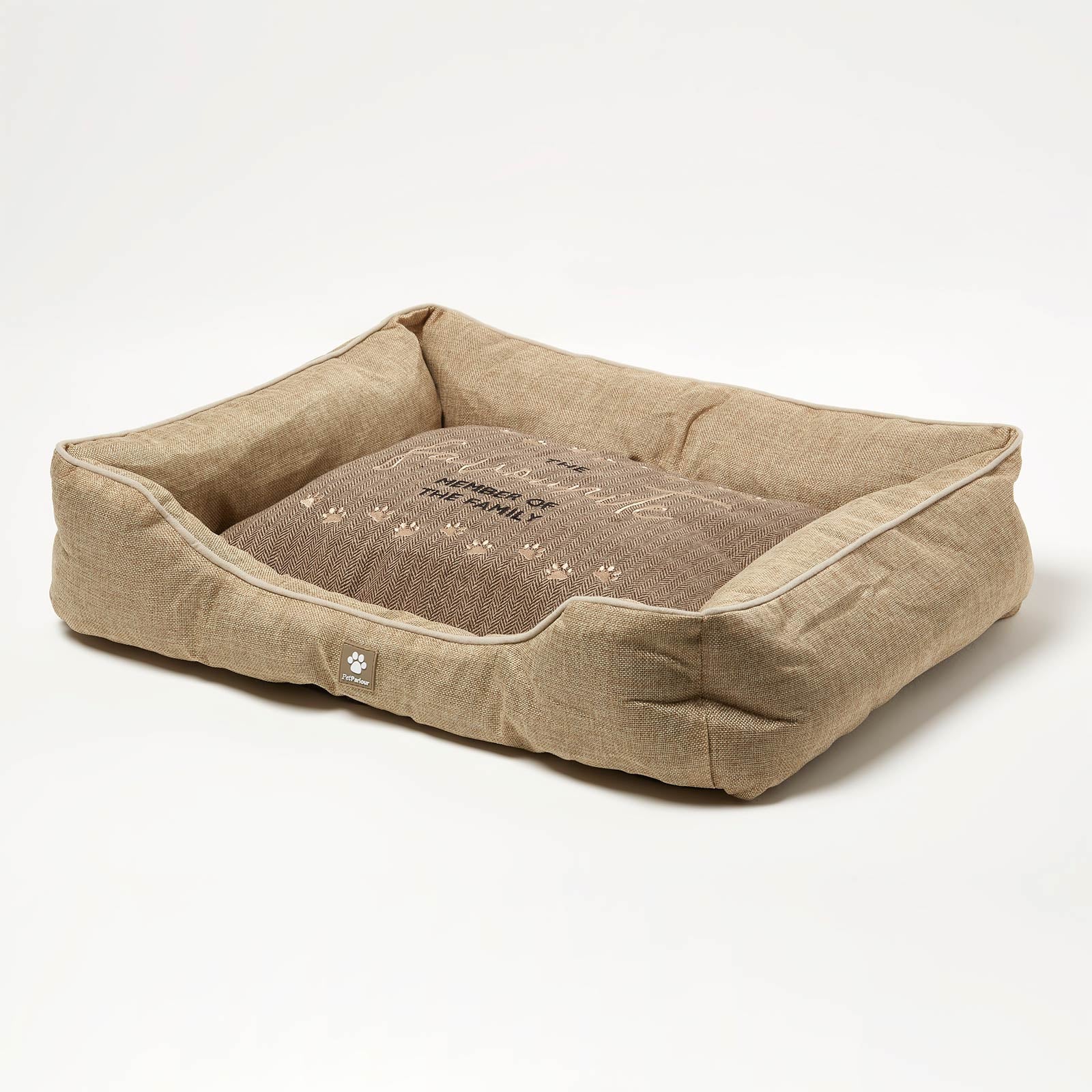 Woven Favourite Pet Bed | Large | Beige
