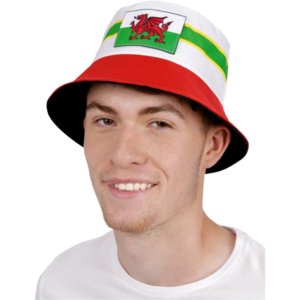 Smiffys Welsh Bucket Hat