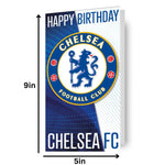 Chelsea FC Crest Birthday Card Official Product