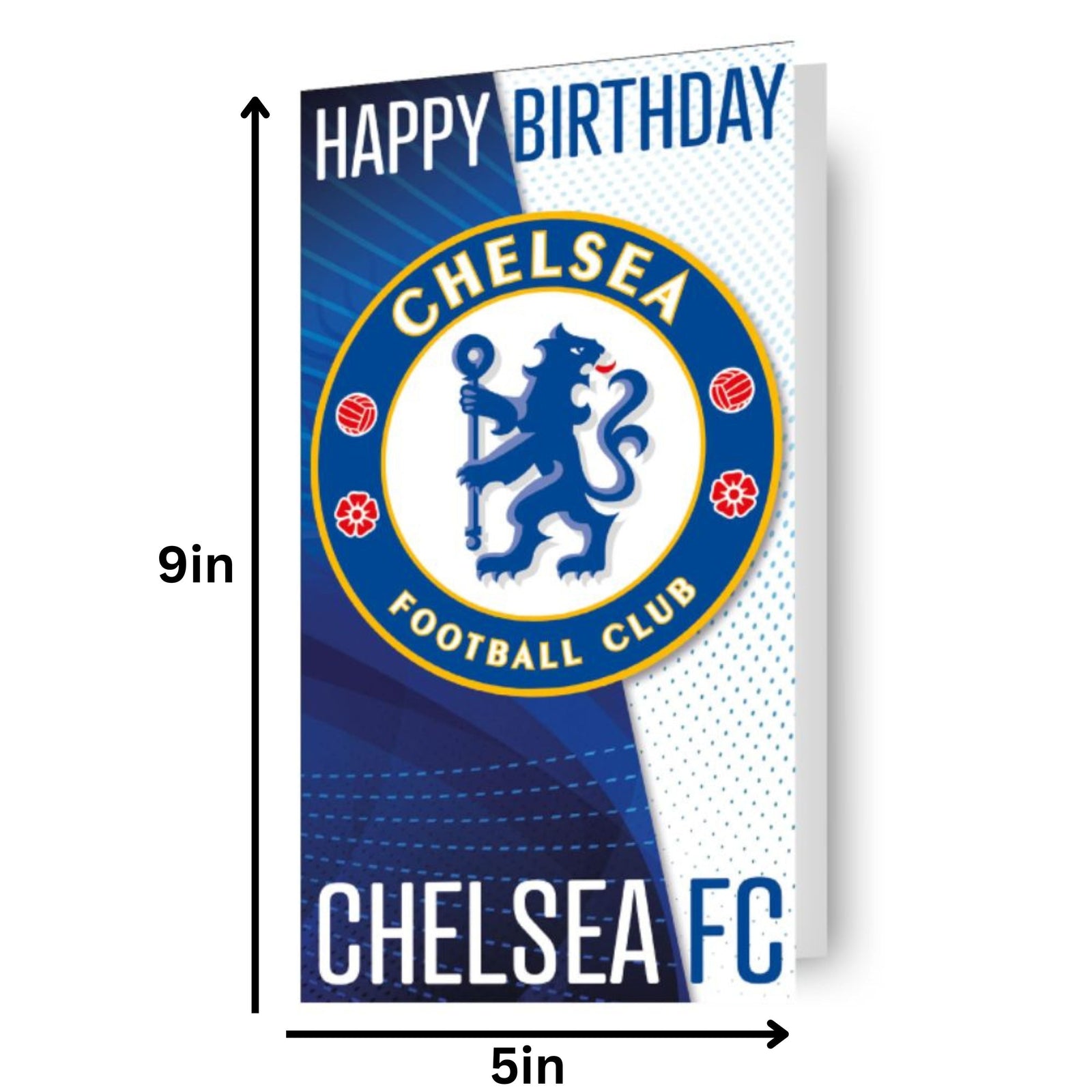 Chelsea FC Crest Birthday Card Official Product