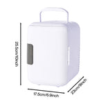 Spector Mini Fridge Portable Fridge, Cooler And Warmer, White