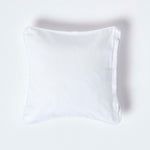 Cotton Plain Cushion Cover | 60cm x 60cm | White