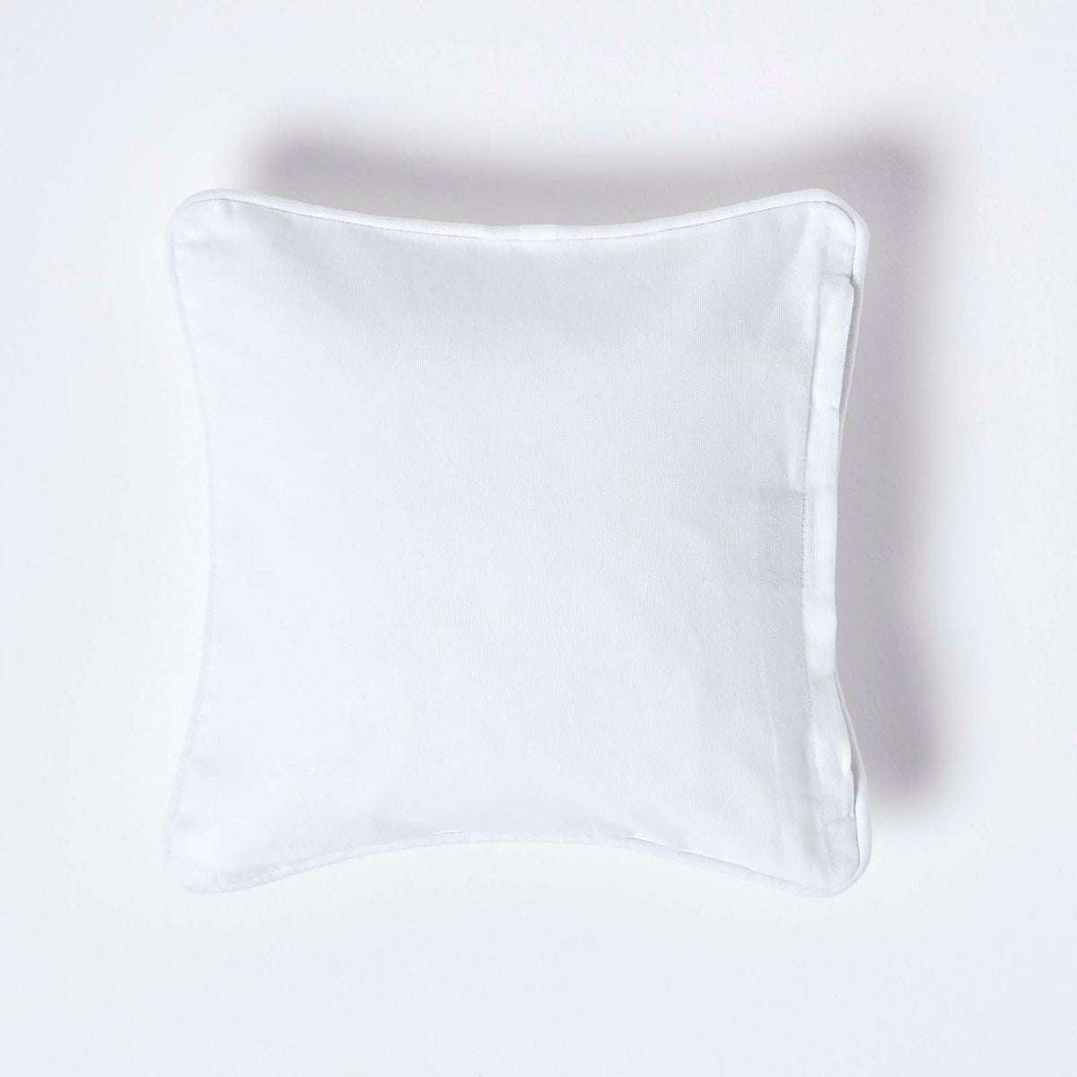 Cotton Plain Cushion Cover | 60cm x 60cm | White