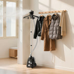 HOMCOM Clothes Steamer With Adjustable Pole 41-110 Cm Black