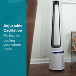 Cool + Purify Bladeless Fan With Free Msmarthome App