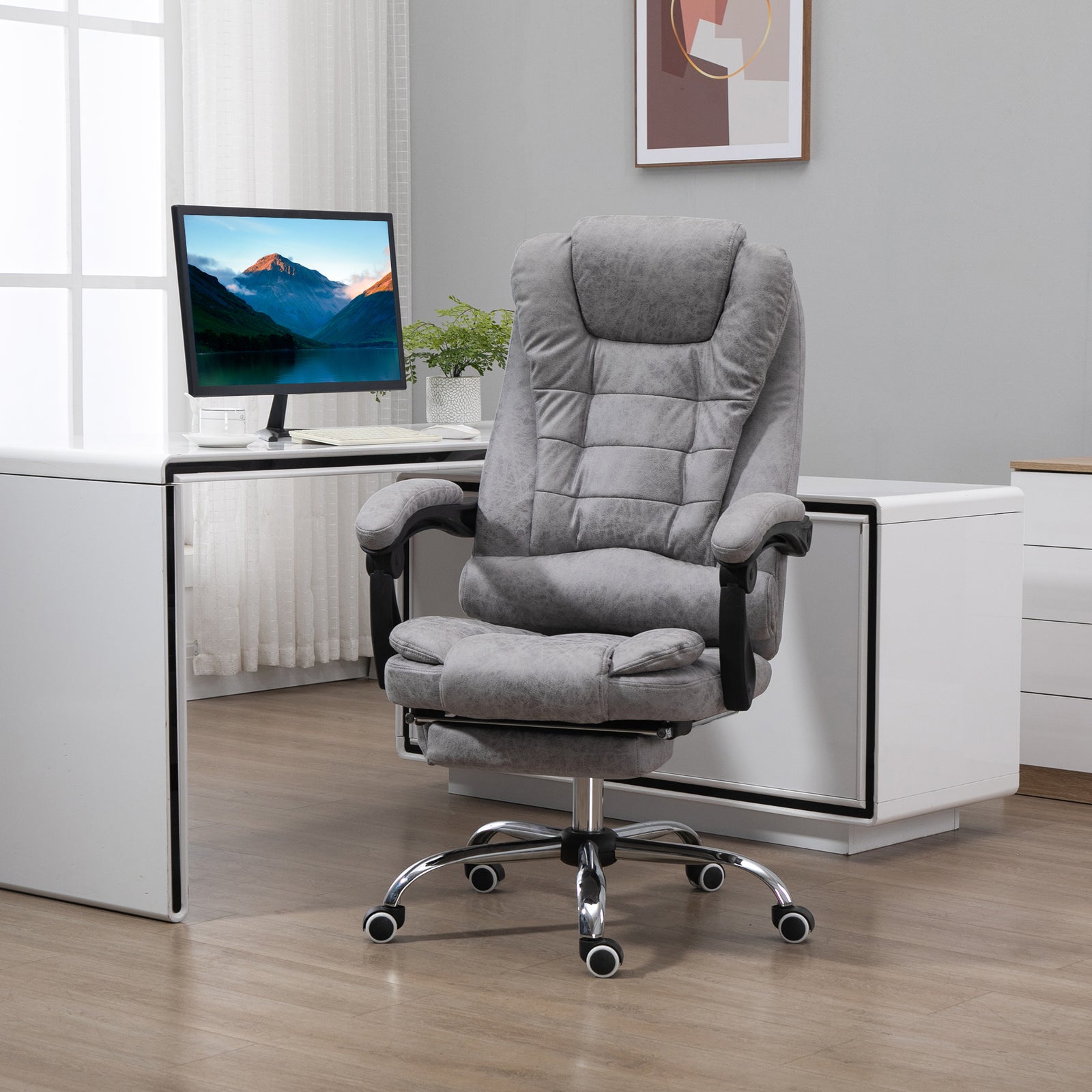 Heated Massage Office Chair 6 Vibration
