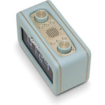 Revival Rest Digital Fm/dab Bluetooth Bedside Clock Radio | Turquoise
