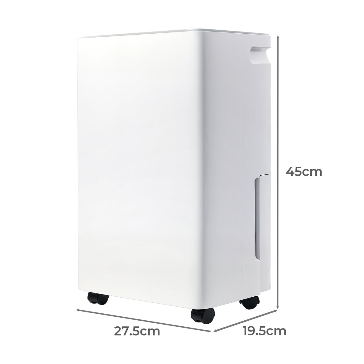 Spector 10l Dehumidifier Air Purifier Mould Moisture Extraction Quiet With Wheel