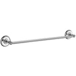 Towel Rail Wall Mounted Bathroom Storage Non Rust Brass | Single | Polished Chrome