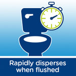 Andrex Washlets Classic Clean Rapid Disperse Biodegradable & Flushable Toilet Wipes