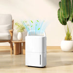 20l Per Day Dehumidifier With Continuous Drainage 5l