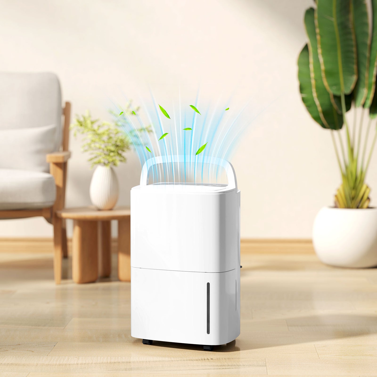 20l Per Day Dehumidifier With Continuous Drainage 5l