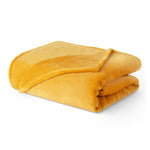 Single Fleece Blanket - Ochre
