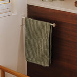 Single Arm Towel Rail, 30cm, Self-adhesive, Black, Stick Collection