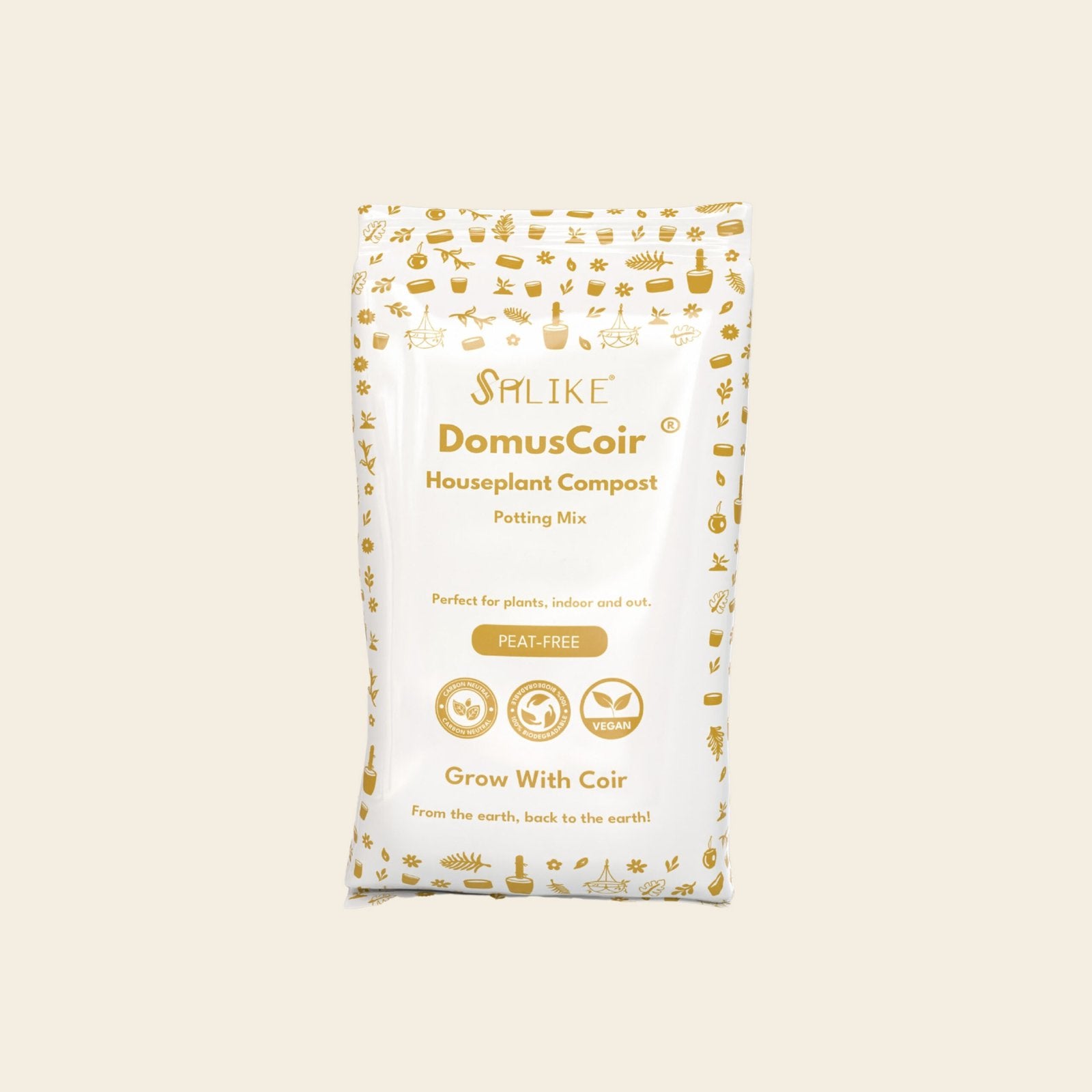 Domuscoir  Luxury Houseplant Compost 20l  Bag