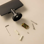 Toilet Roll Holder With Cover, Chrome, Hidden Fixings, Start Collection
