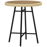 Outdoor Coffee Table, Plastic Wood Top, X-shape Support | Yellow