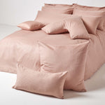 European Size Egyptian Cotton Pillowcase 330 Tc | 40cm x 40cm | Taupe & Beige