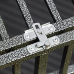 Rolling Heavy Duty Dog Crate W/ Removable Tray