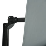 Wall Mounted Parasol W/ 180° Rotatable Canopy
