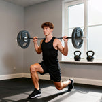 4ft Olympic Ez Curl Bar, Barbell Bar For 2" Weight Plates