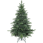 Christmas Tree, Hinged Xmas Tree With Realistic Branches | 5ft | Green