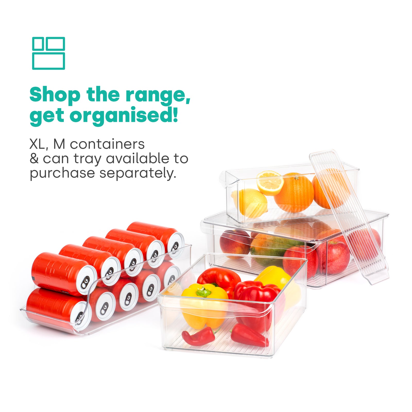 Fridge Storage Container - L