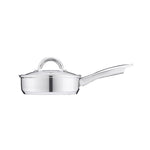 Stainless Steel Egg Poacher Pan With Spatula | 2 Cup | Silver